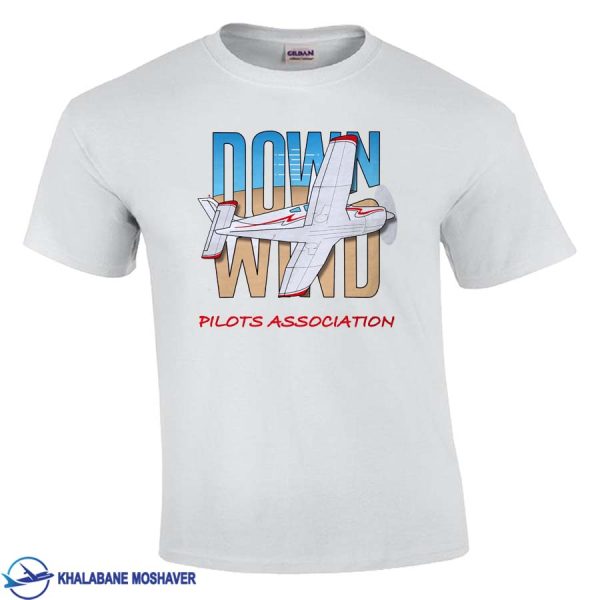 تیشرت خلبانی طرح Downwind