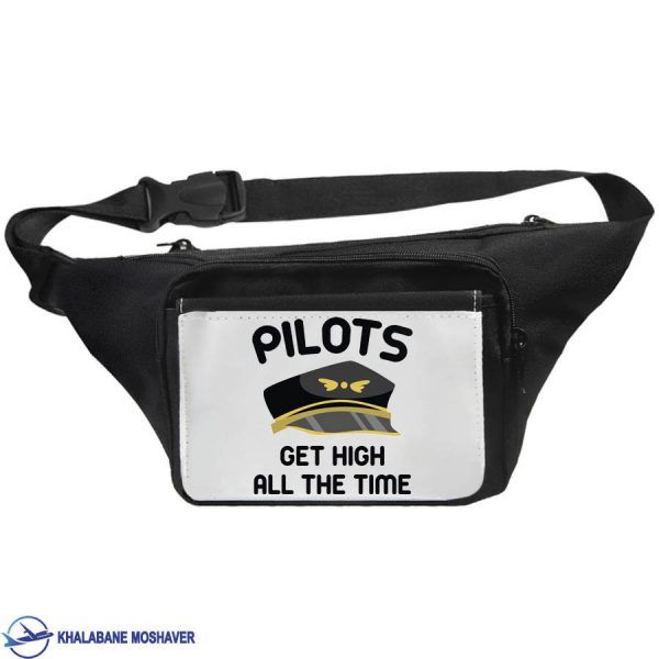 کیف کمری خلبانی طرح Pilots get high