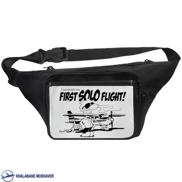 کیف کمری خلبانی طرح Solo flight